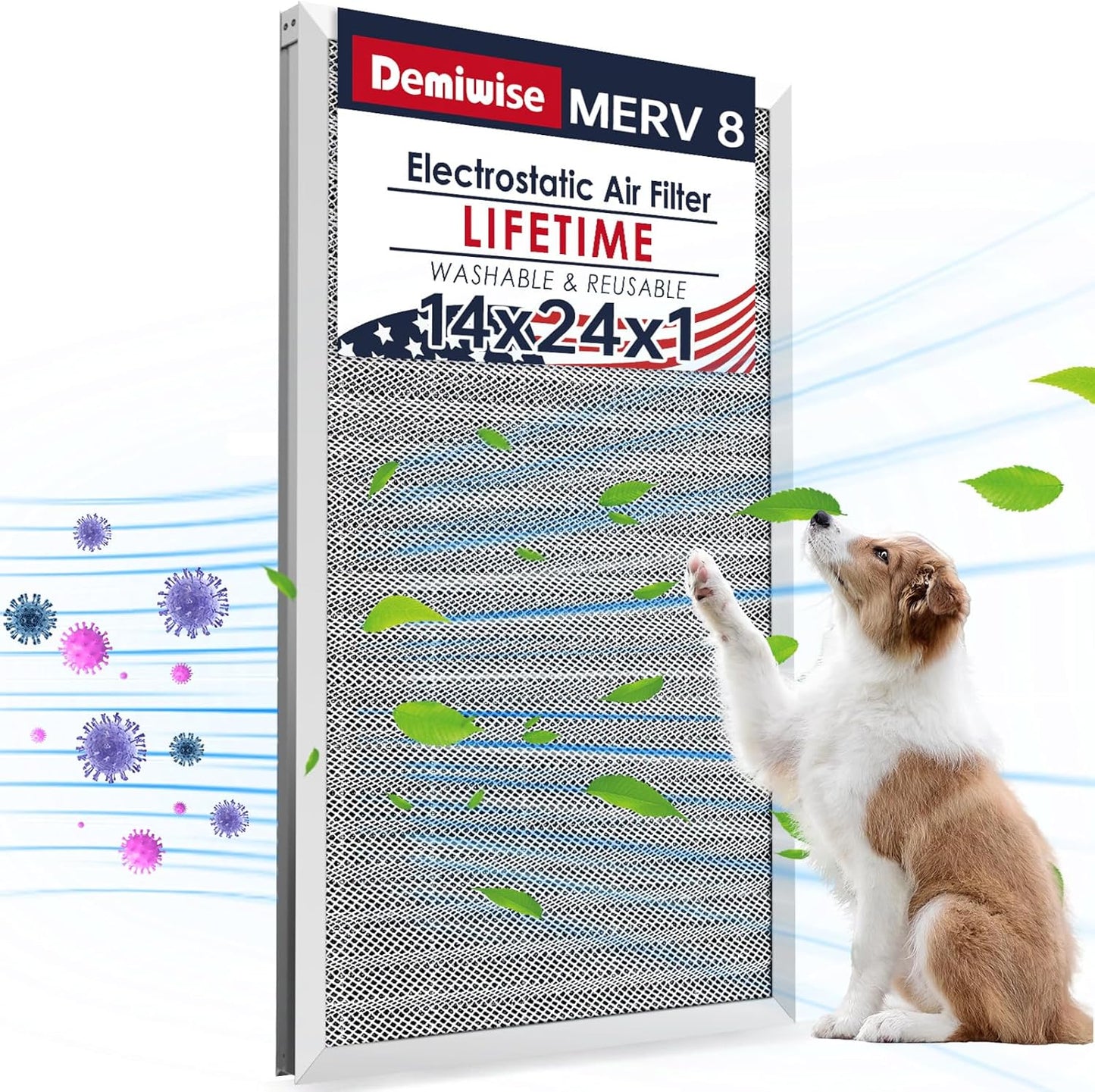 14x24x1 Electrostatic Air Filter for Healthier Home and Office