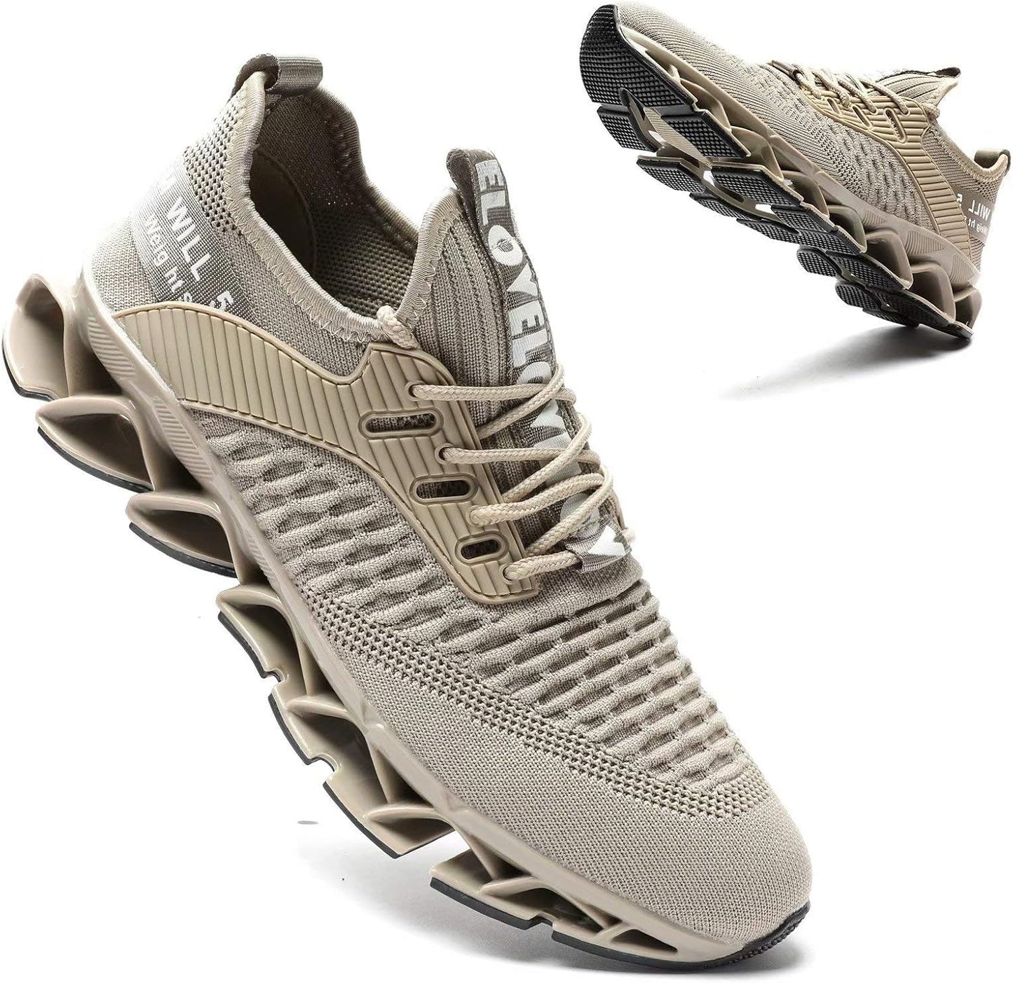 Vooncosir Men's Fashion Sneakers: Breathable Mesh Running Shoes
