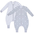 Mama Cheetah Toddler Sleep Sack with Feet - Cozy 0.5 TOG Organic