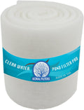 Premium Koi Pond Filter Media Roll - Dye-Free Cut-to-Fit Pond Pad
