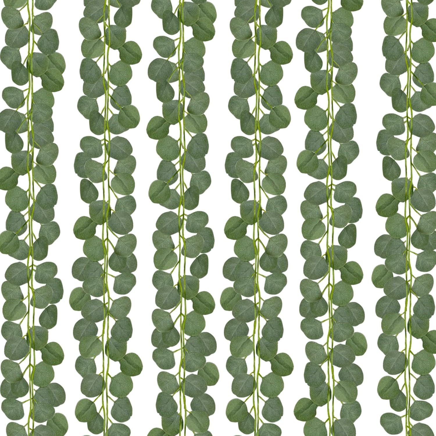 Eucalyptus Garland 72 Pack for Wedding and Home Decor