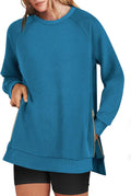ANRABESS Women's Oversized Sweatshirt Crewneck Tunic - Casual Comfort