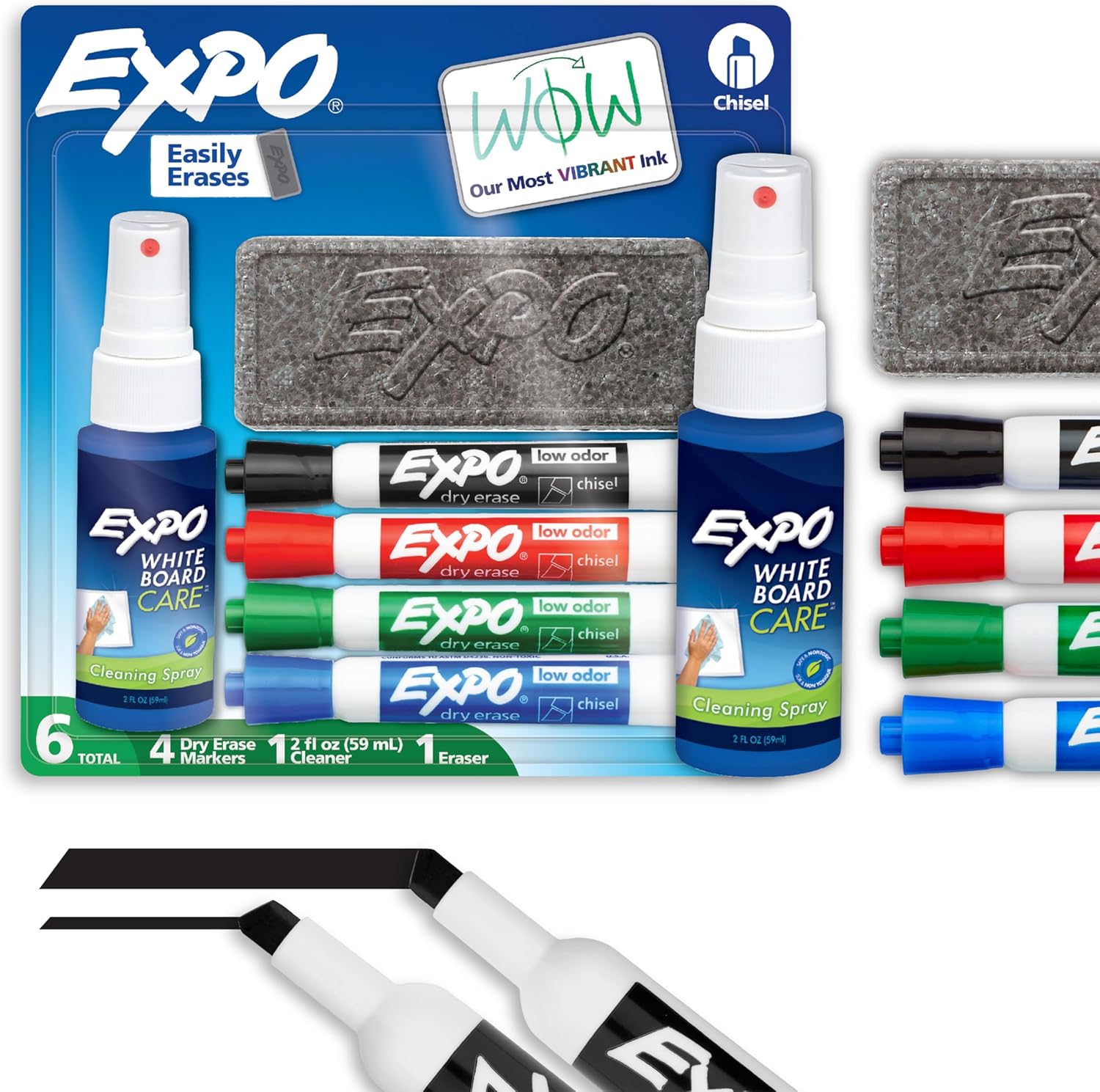 Vibrant Writing: EXPO Chisel Tip Marker Kit