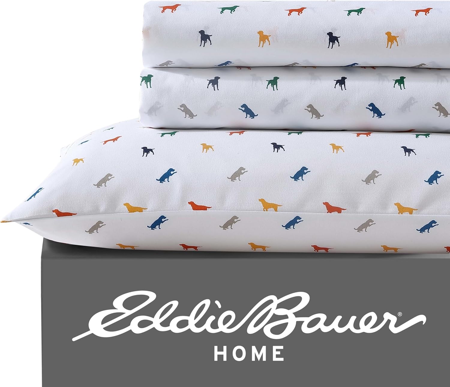 Eddie Bauer Kids Queen Sheets - Soft Stain-Resistant Bedding
