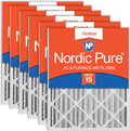 Nordic Pure 20x24x4 Pleated MERV 15 Air Filters 6 Pack - High