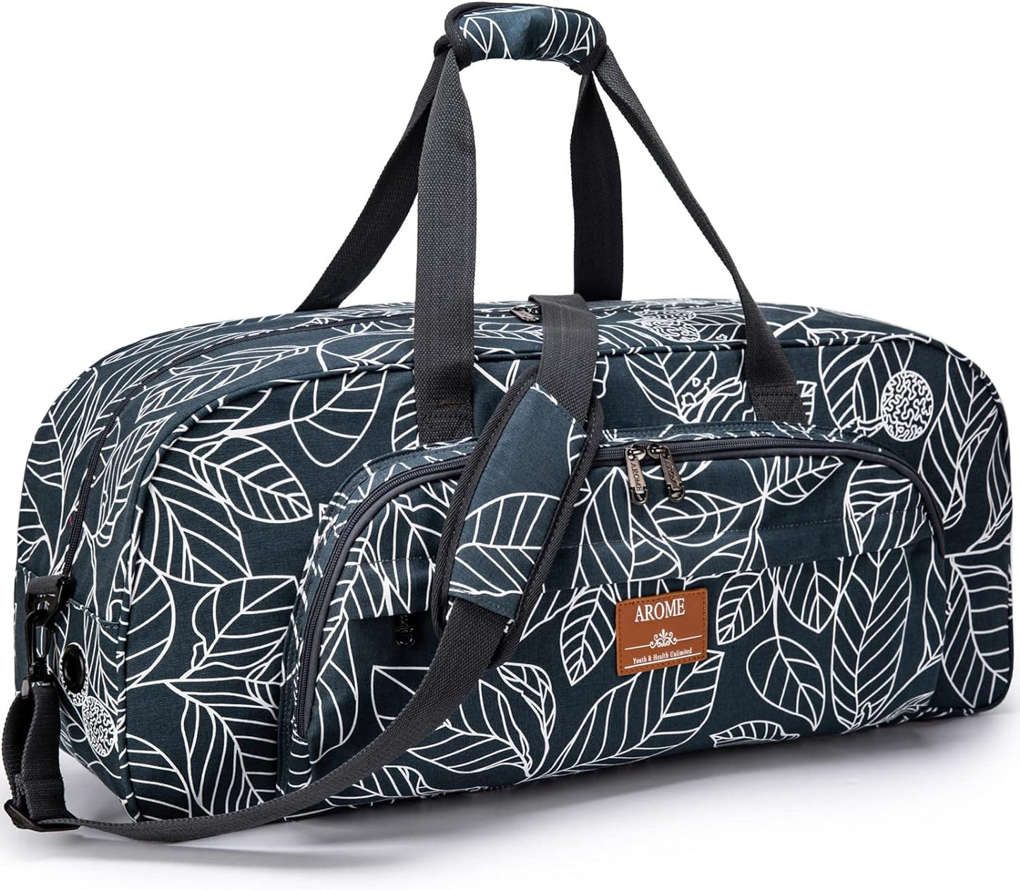 AROME Canvas Yoga Bag: Carry Thick Mats with Ease