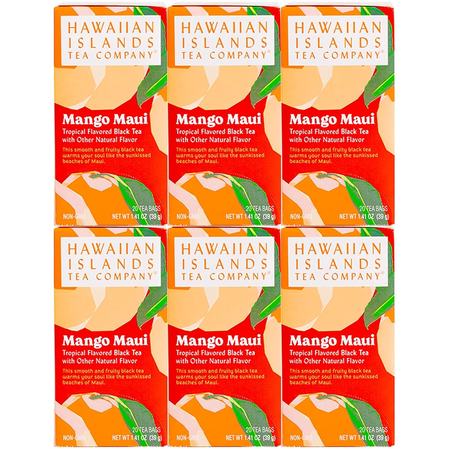 Mango Maui Black Tea from Hawaiian Islands Tea Company - 120 Bags