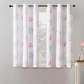 XTMYI Pink Boho 80% Blackout Curtains - Set of 2