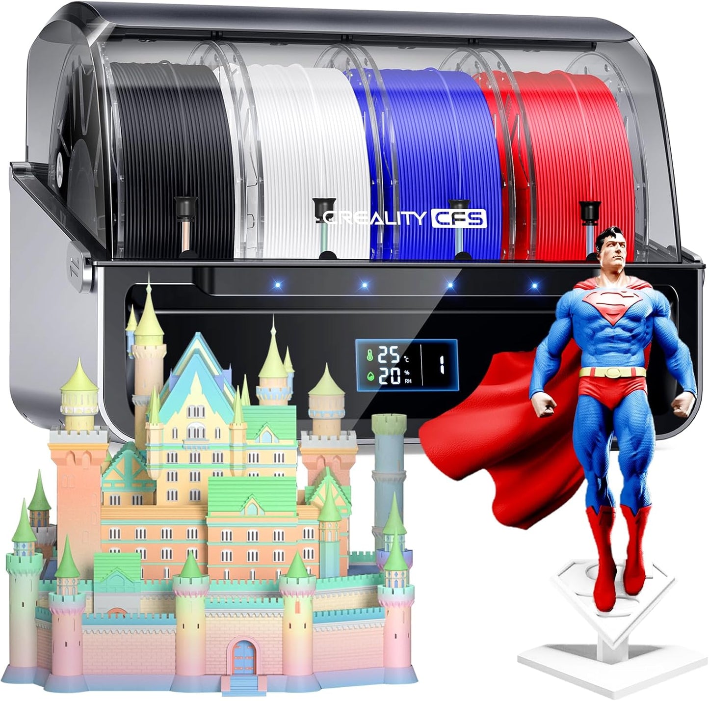 2025 Official Creality CFS Multi-Color 3D Printer System