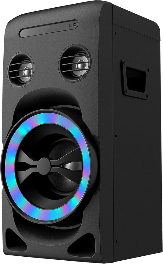 100W Home Stereo System with CD Player and Bluetooth Functionality