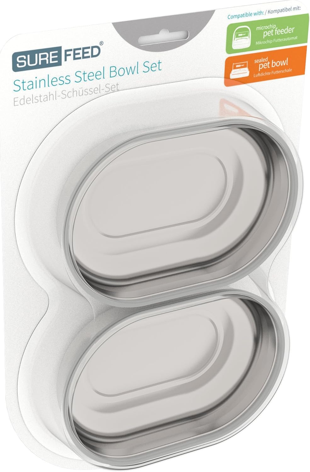 Sure Petcare SureFeed Stainless Steel Bowl Set for Pets