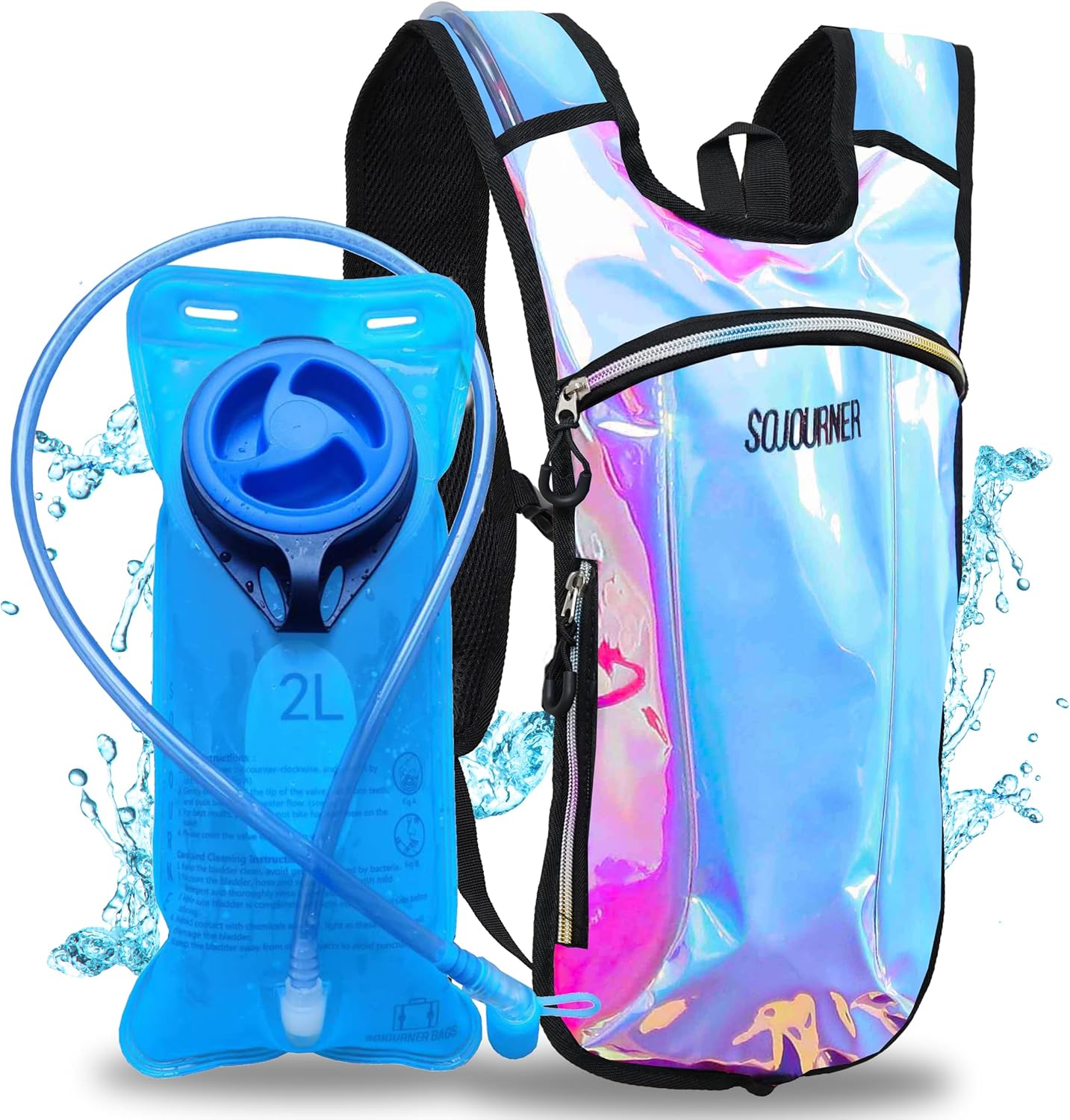 Sojourner Rave Hydration Pack - Lightweight Water Backpack