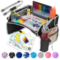 Kids Travel Tray for Car - Portable Car Seat Tray for Road Trips
