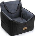Dog Car Seat for Small and Medium Dogs - Elevated Memory Foam Booster