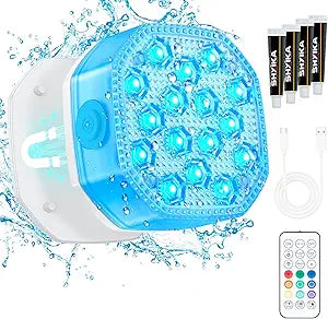 Maxsure Waterproof Pool Lights with Remote for All Occasions