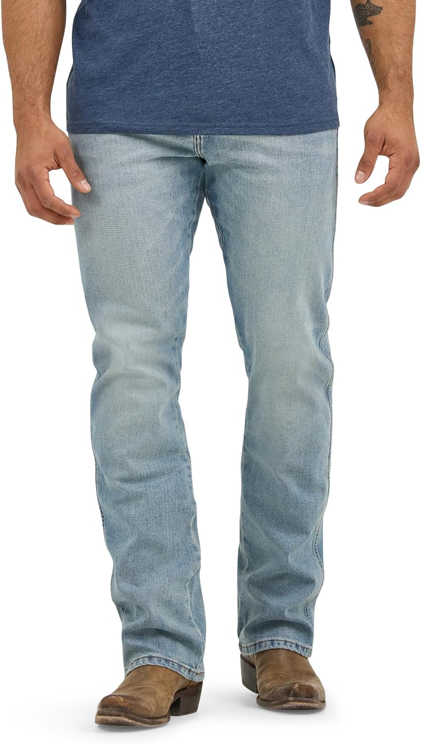 Wrangler Men's Retro Slim Fit Boot Cut Jean for Modern Style