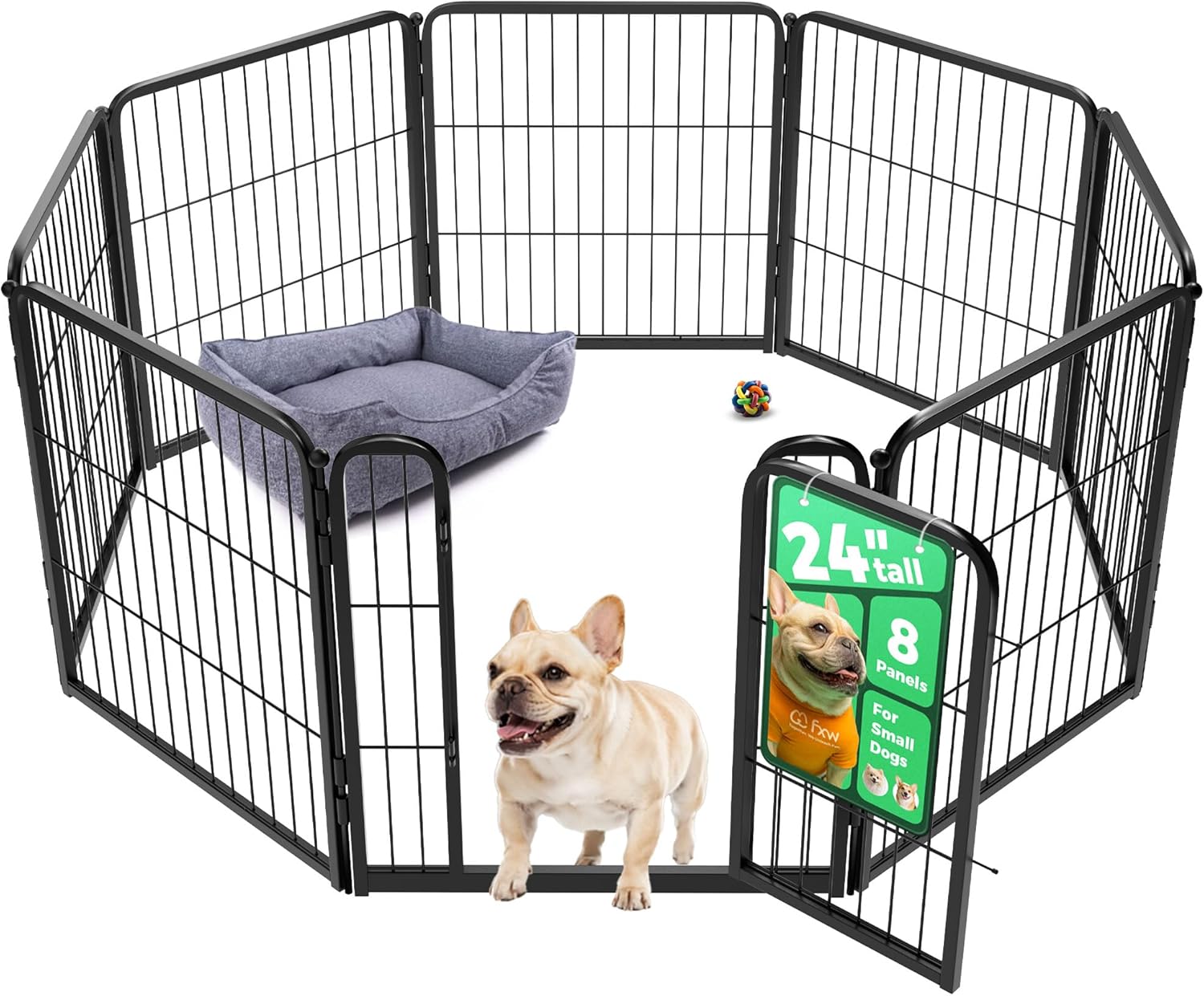 FXW Homeplus Unleashed Indoor Dog Playpen for Safe Play