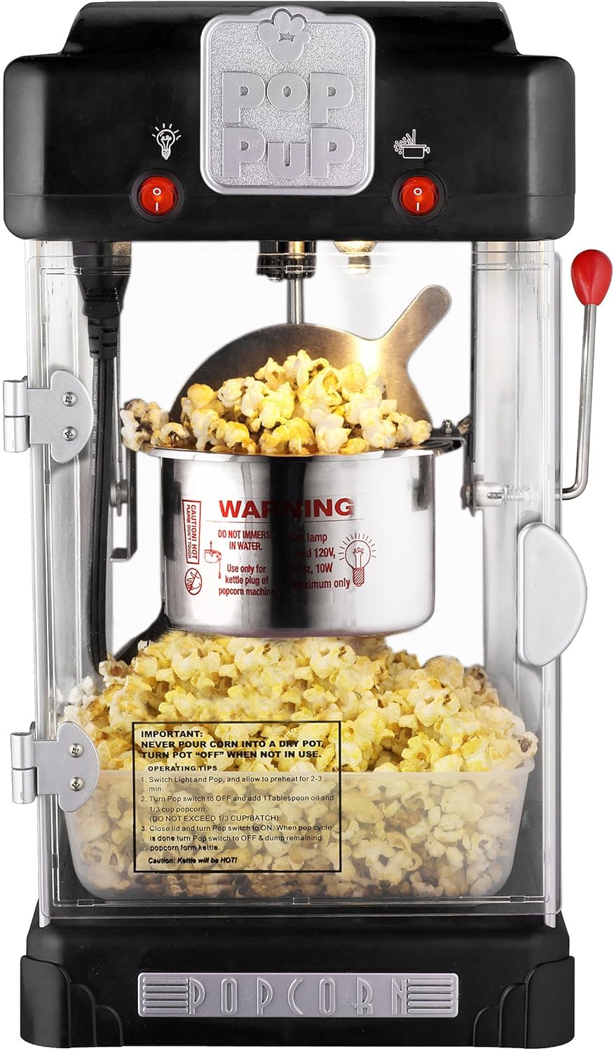 Great Northern Popcorn 2.5oz Tabletop Popcorn Machine