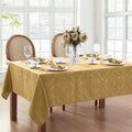 Caiden Elegance Damask Tablecloth 60ft x 144ft - Gold