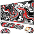 Canjoy 4-in-1 XXL Gaming Mouse Pad Set - Ultimate Comfort & Control