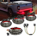 60in Triple Row Truck Bed Light Strip Bundle - Bright Tailgate Bar