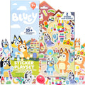 Bluey Sticker Playset - 35+ Reusable Puffy Stickers for Screen-Free Fun!