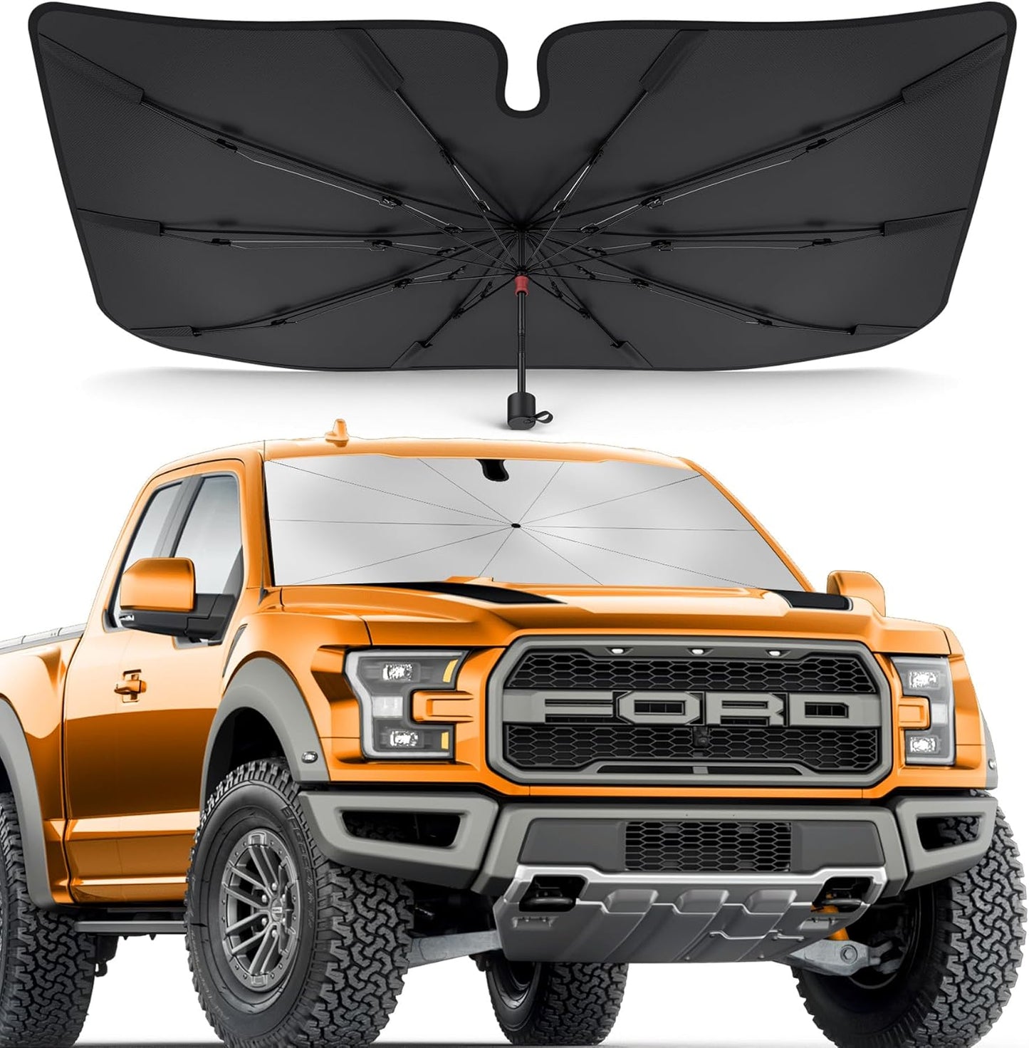 Bolamp Car Windshield Sun Shade - Effective Cool Protection