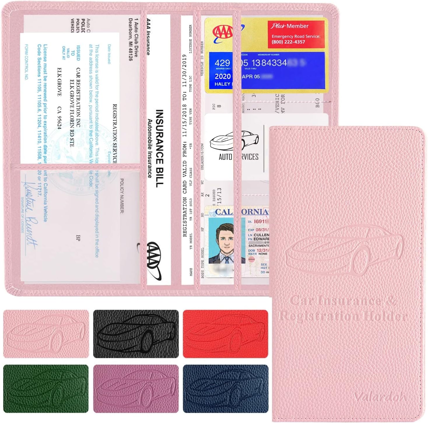 Ultimate Car Doc Organizer - Pink