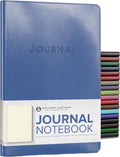 Gallery Leather Journal Notebook - 192 Pages, Softcover - Desk Lined