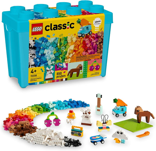 LEGO Classic Vibrant Creative Brick Box for Kids 4ft - 11038