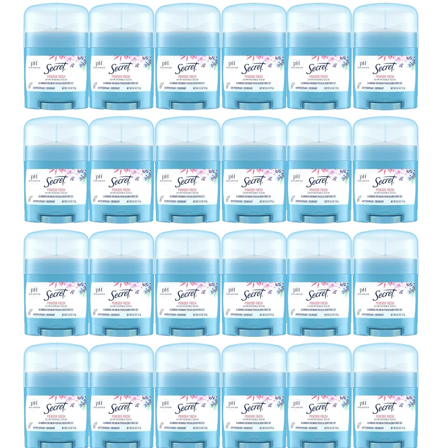 Secret Antiperspirant and Deodorant for Women, 24hr Protection