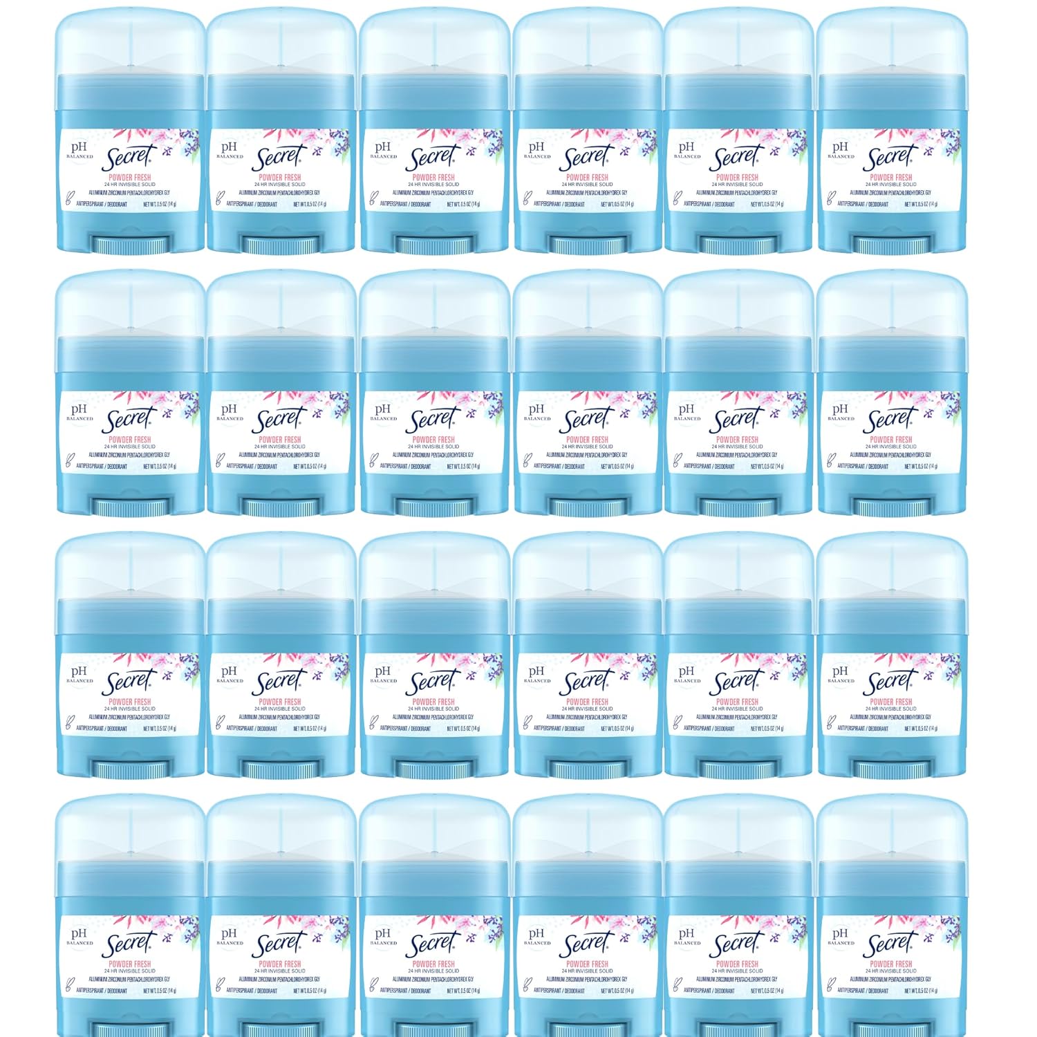 Secret Antiperspirant and Deodorant for Women, 24hr Protection