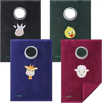 MATZ Full Coverage Ultra Absorbent Cotton Terry Towel Bib Slip On