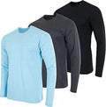 Men's Cotton Performance Long Sleeve Pocket T-Shirt for All