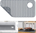 Silicone Sink Protector Mat 28.6 x 14.5 in - Durable Sink Guard