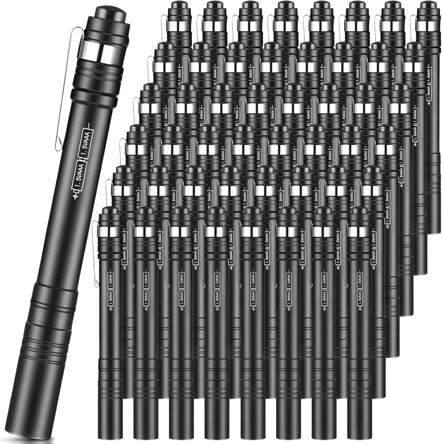48 Pack Mini Pen Flashlights for Camping and Emergency Use
