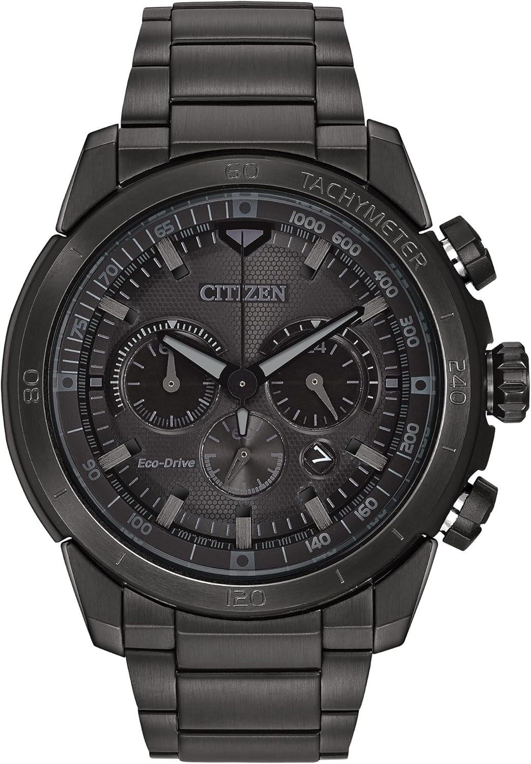 Men's Eco-Drive Chronograph Watch: Stylish & Sustainable