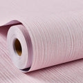 Haimin Grasscloth Wallpaper Textured Pink Peel and Stick Design