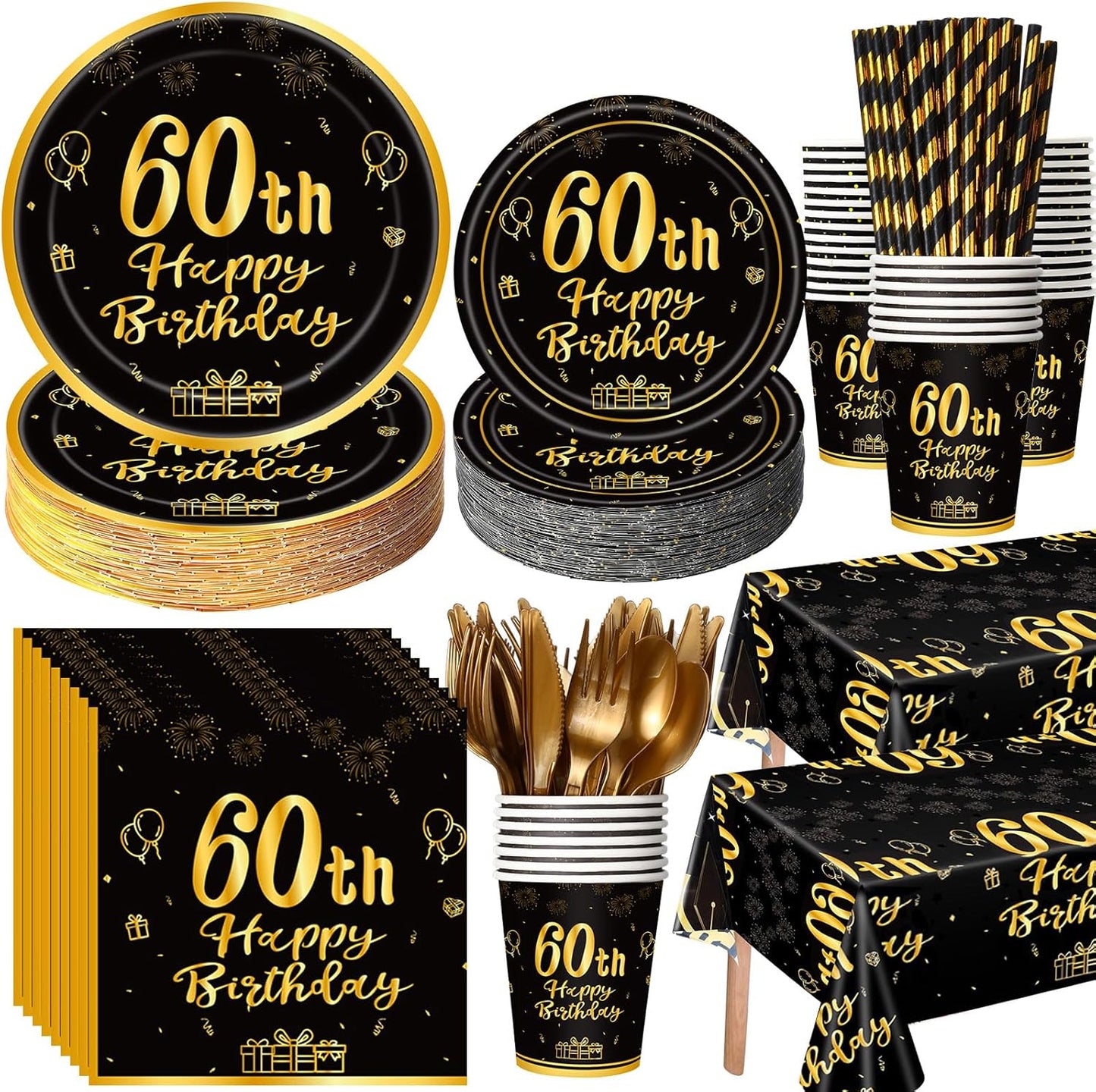 60th Birthday Party Decoration Supplies for Memorable Celebrations