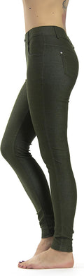 Women Slimming Jean Look Jeggings - Plus & Standard Sizes S-XXXL