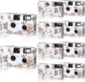 Disposable Wedding Camera 10 Pack - 35mm Single Use with Flash