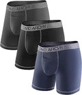 DAVID ARCHY Cotton Mens Underwear Boxer Briefs 3 Pack - Soft