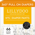 LILLYDOO Diaper Pants for Toddlers - Size 5, Soft & Absorbent