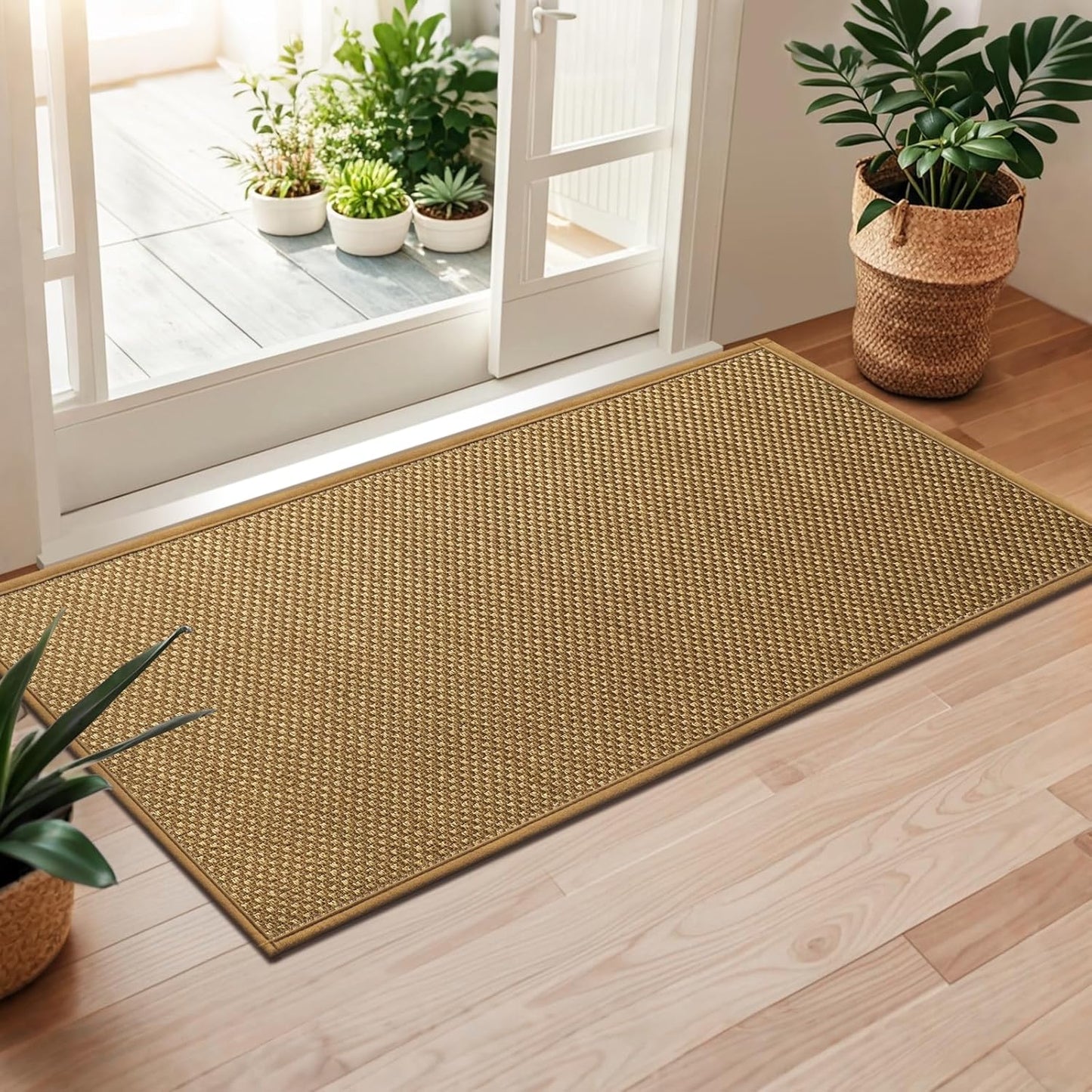 LEKEEPGO Non Slip Door Mat 24x47 for Indoor Entrance Use