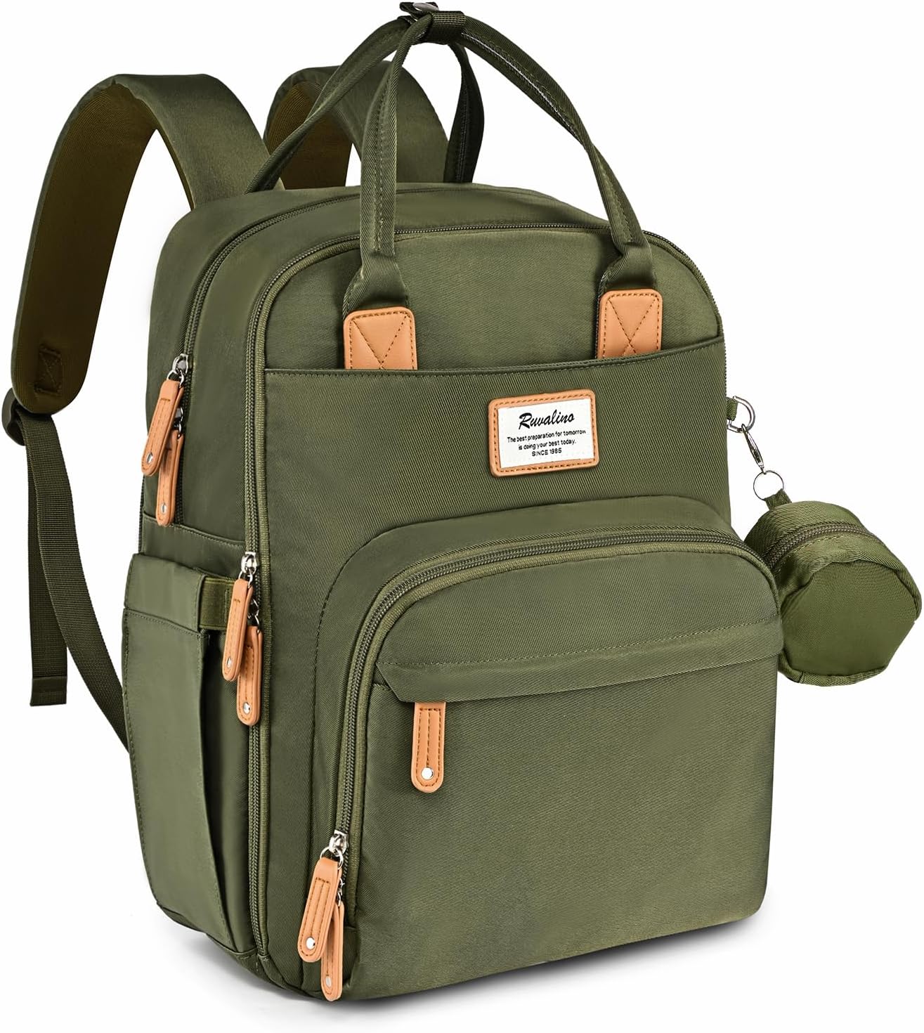 RUVALINO Diaper Bag Backpack - Stylish and Functional Travel Bag
