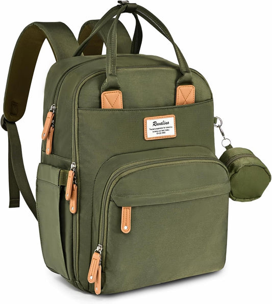 RUVALINO Diaper Bag Backpack - Stylish and Functional Travel Bag