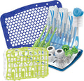 Dr. Brown's Baby Bottle Drying Rack with Dishwasher Accessories