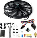 16 in Electric Radiator Fan with Thermostat Kit - High Flow Cooling