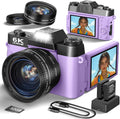 6K Digital Camera for Photography 64MP Vlogging Camera - Compact 6K