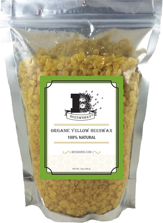 100% Pure Yellow Beeswax Pellets | Cosmetic Grade | DIY Skin Care